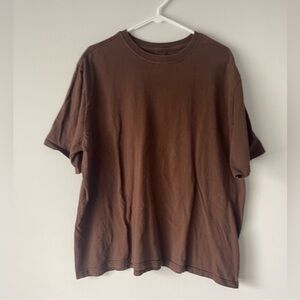 JERZEES Men's Plain Brown Shirt XL